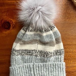 LOFT Striped Beanie